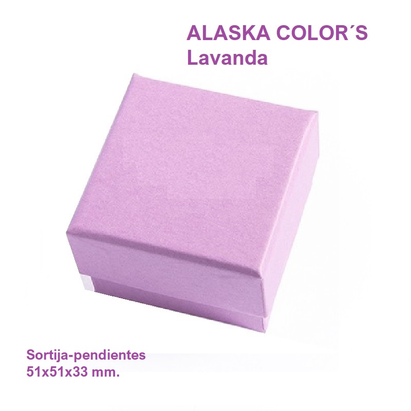 Alaska Color´s LAVANDA sortija 51x51x33 mm.